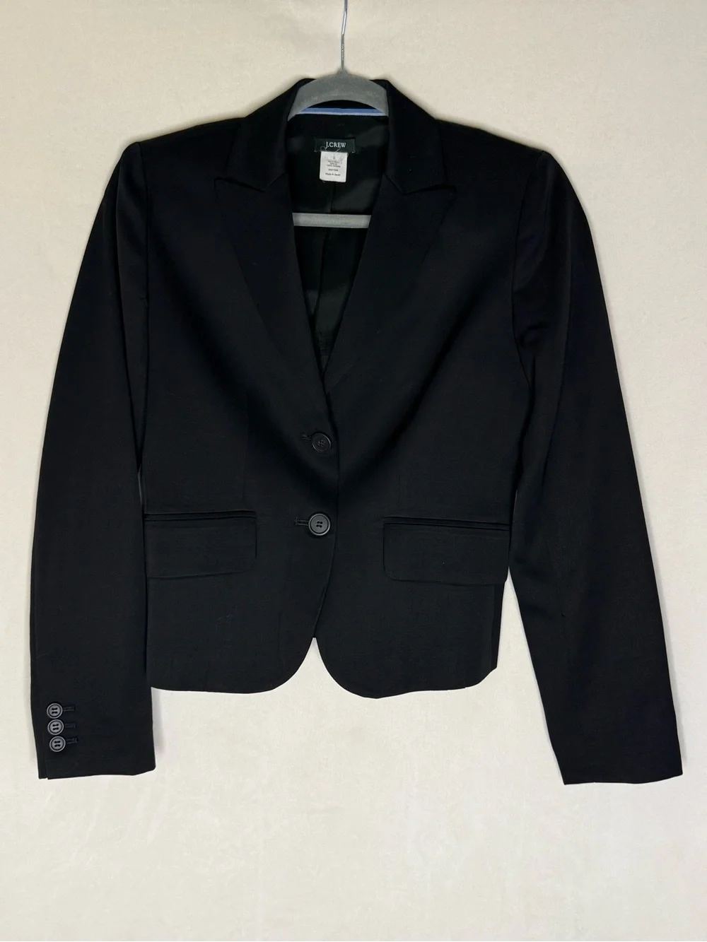 J. Crew Black Women's Tailored Blazer - Picture 1 of 4